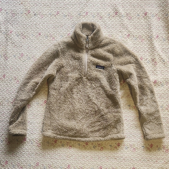 Patagonia Tan Fleece Los Gatos - Picture 2 of 6